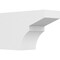 Ekena Millwork Standard Monterey Architectural Grade PVC Rafter Tail, 6"W X 10"H X 16"L RFTP06X10X16MON - alternate 1